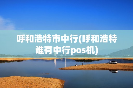 呼和浩特市中行(呼和浩特谁有中行pos机)