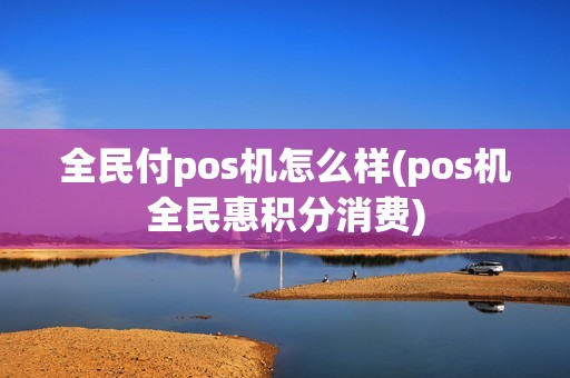 全民付pos机怎么样(pos机全民惠积分消费)