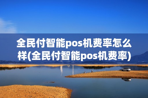 全民付智能pos机费率怎么样(全民付智能pos机费率)