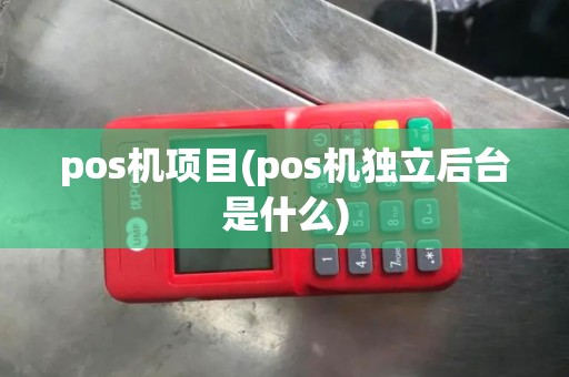 pos机项目(pos机独立后台是什么)
