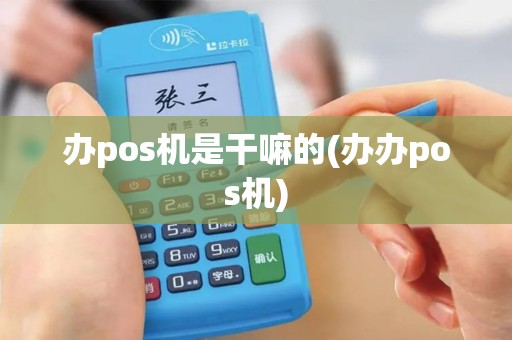 办pos机是干嘛的(办办pos机)